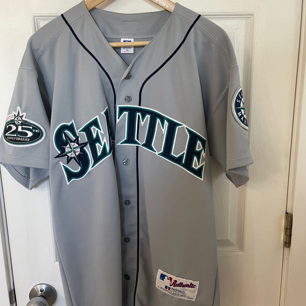 Russell Athletic Gray Seattle Jersey